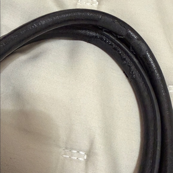 Coach Lillie Carryall Signature Canvas Brown Black Satchel Crossbody - Picture 12 of 12